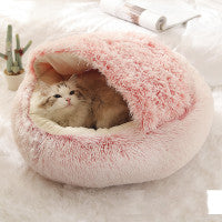 Cama Térmica 2 em 1 para Gatos - Aconchego e Conforto no Inverno