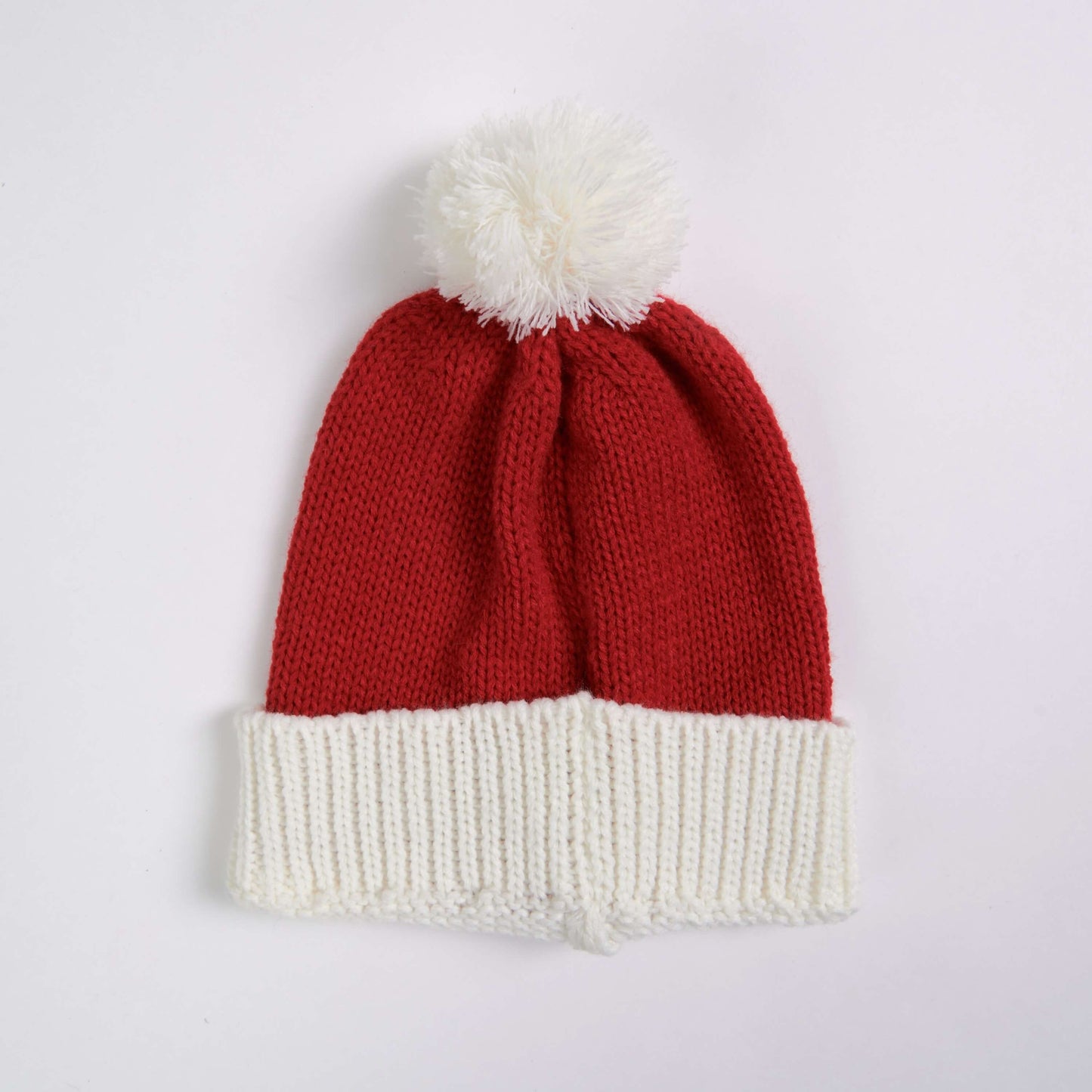 Gorro de Pompom para Humanos - Papai Noel