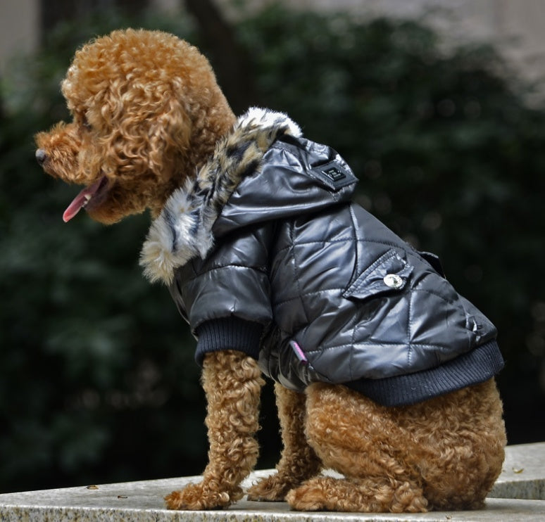 Casaco de Pelo para Cães - Outono e Inverno