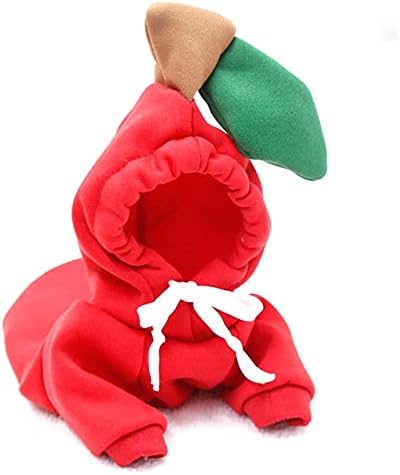 Casaquinho de Inverno para Cães com Capuz e Estampa Divertida