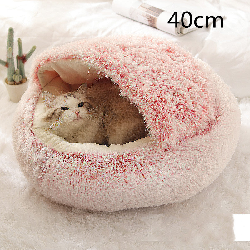 Cama Térmica 2 em 1 para Gatos - Aconchego e Conforto no Inverno