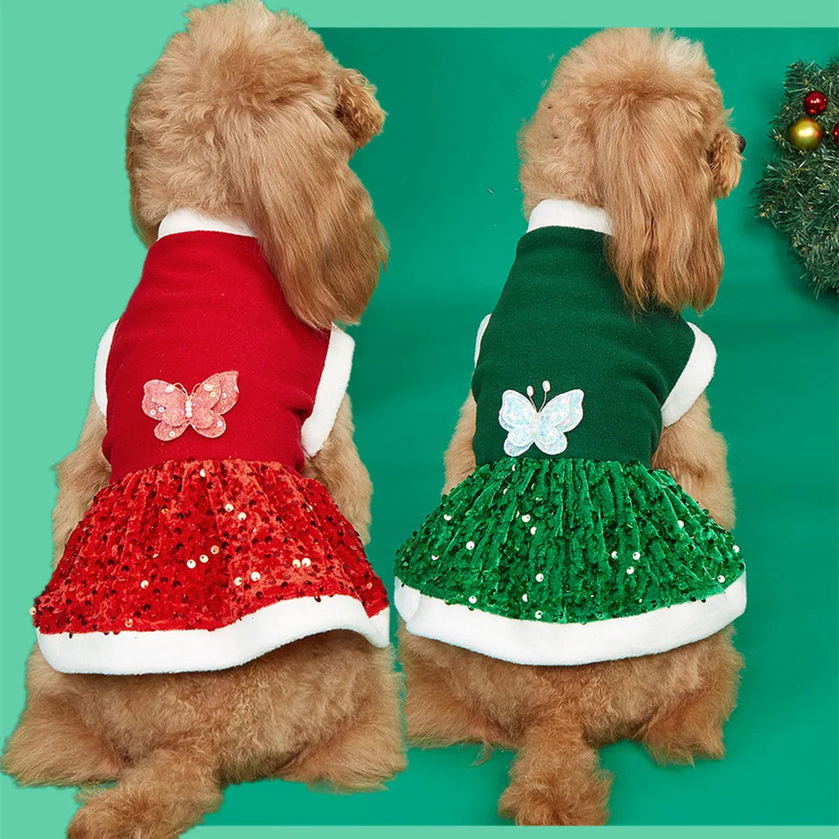 Fantasia de Natal para Pets – Roupa de Inverno para Cães e Gatos