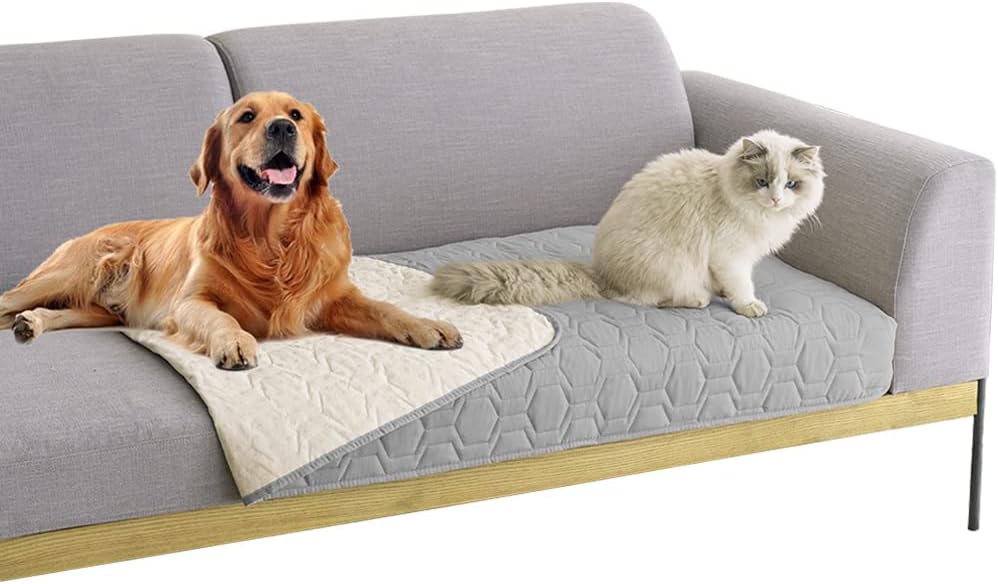 Funda Impermeável e Antideslizante para Cama de Pet - Protetor para Sofá e Colchão