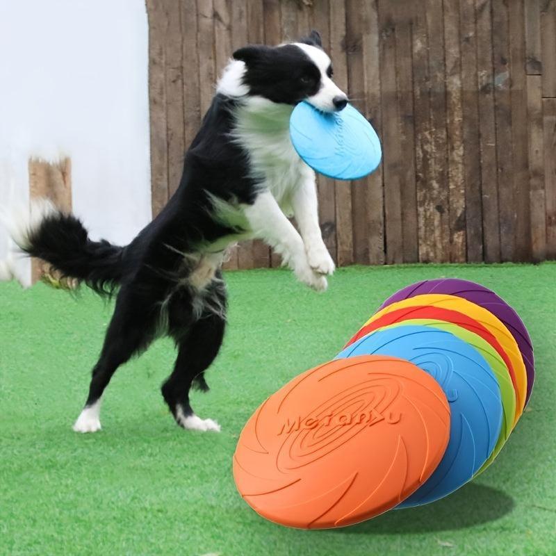 Disco de Silicone para Treinamento Canino - Brinquedo Interativo e Seguro