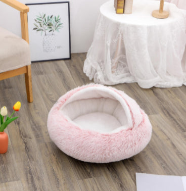 Cama Térmica 2 em 1 para Gatos - Aconchego e Conforto no Inverno