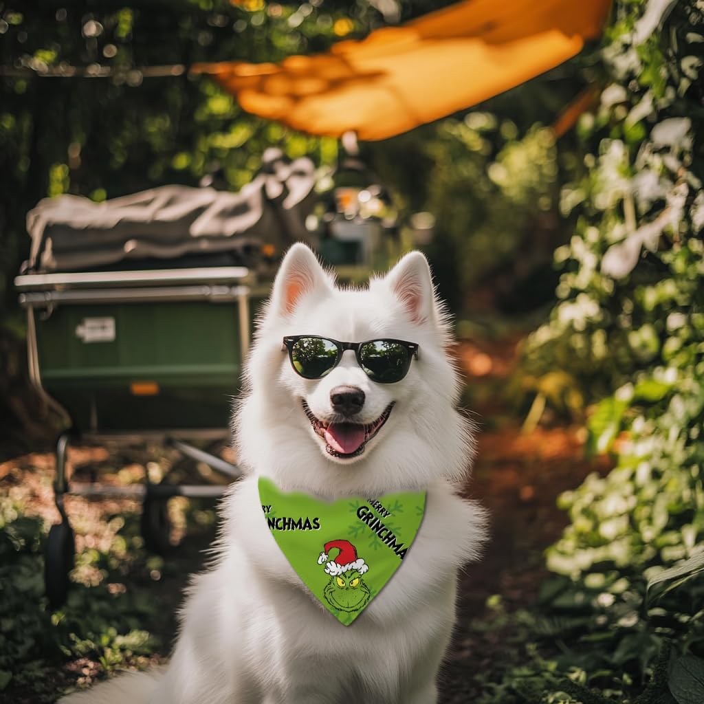 Conjunto de Bandanas de Natal para Cães - Estilo Festivo e Conforto