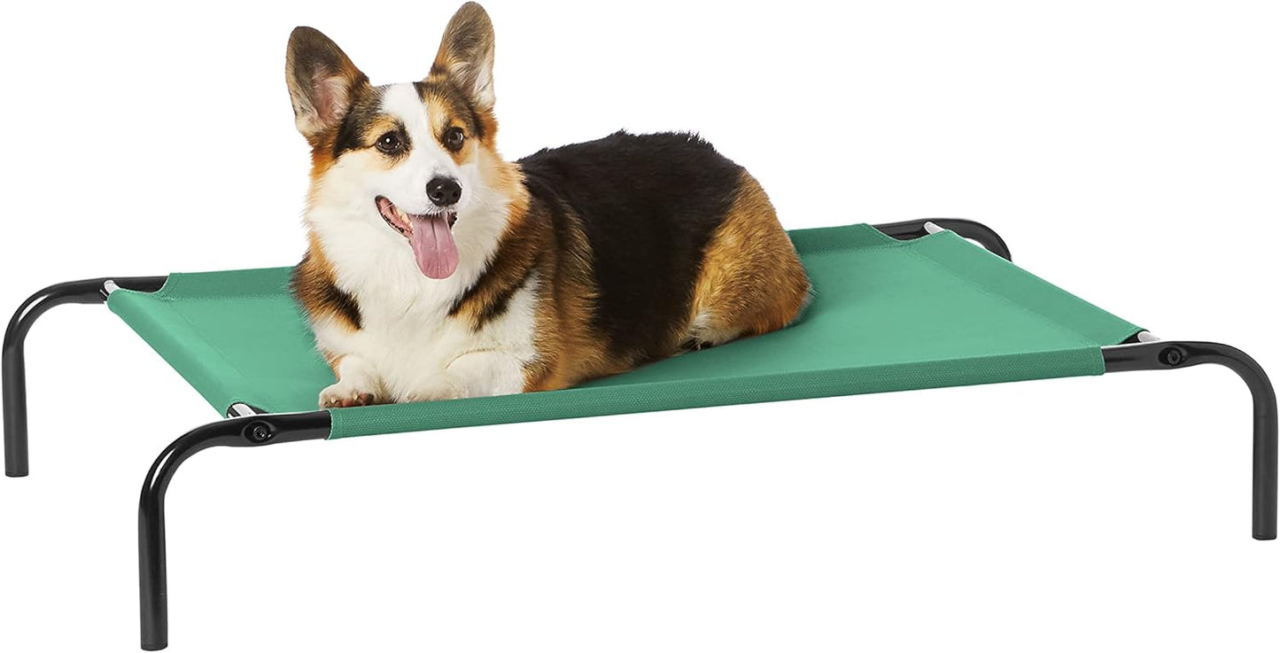 Cama Elevada Refrescante para Cães com Estrutura de Metal