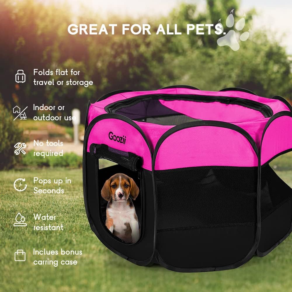 Corralito Portátil para Gatos e Cachorros - Ideal para Casa e Viagens