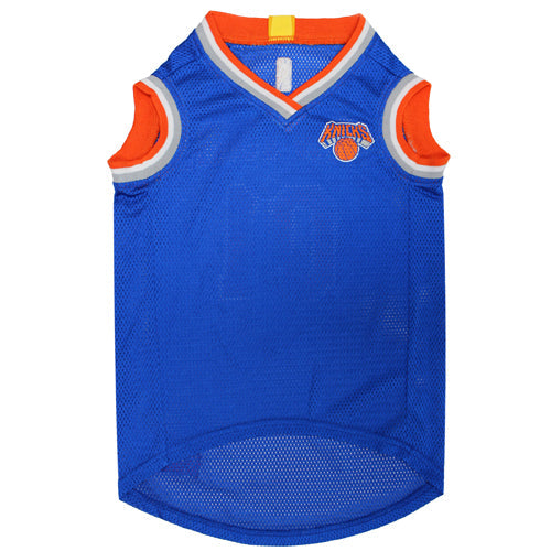 Camisa de Malha para Cães e Gatos - Basquete NY Knicks