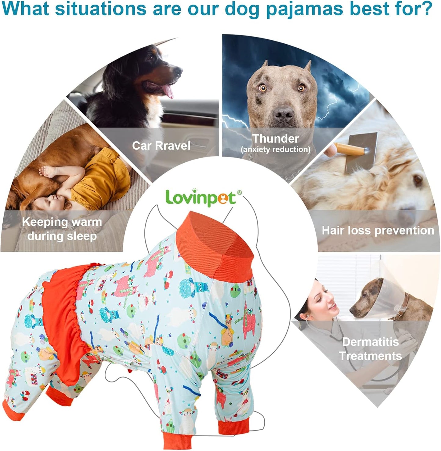 Pijama Feminino para Pets - Proteção UV, Recuperação Pós-Operatória, Tecido Leve e Elasticidade