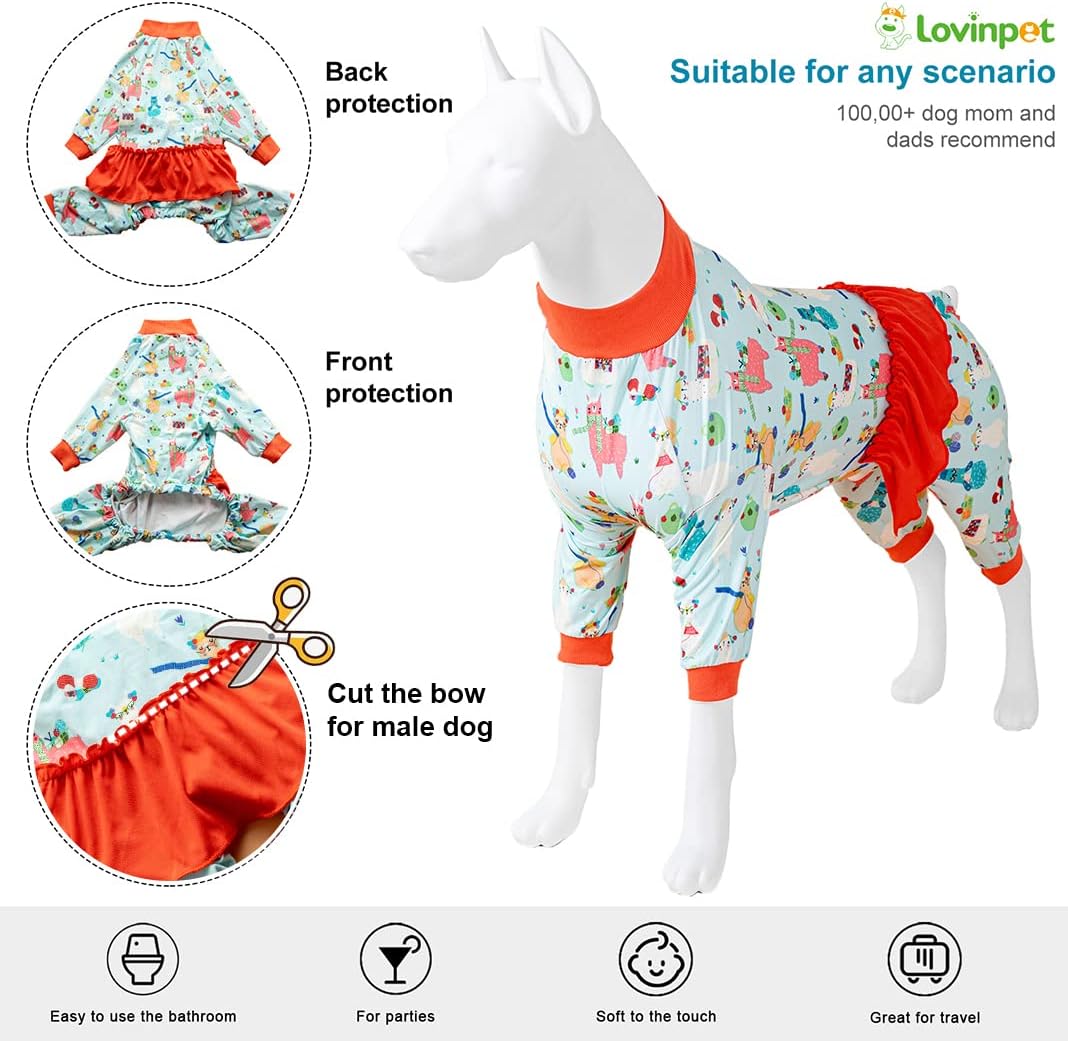 Pijama Feminino para Pets - Proteção UV, Recuperação Pós-Operatória, Tecido Leve e Elasticidade