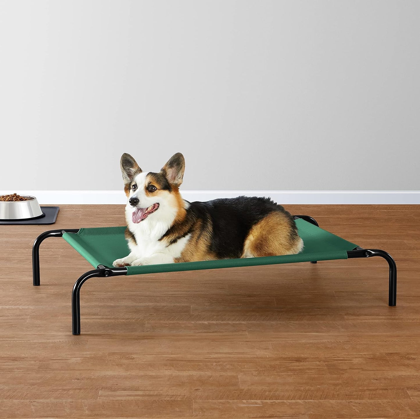 Cama Elevada Refrescante para Cães com Estrutura de Metal