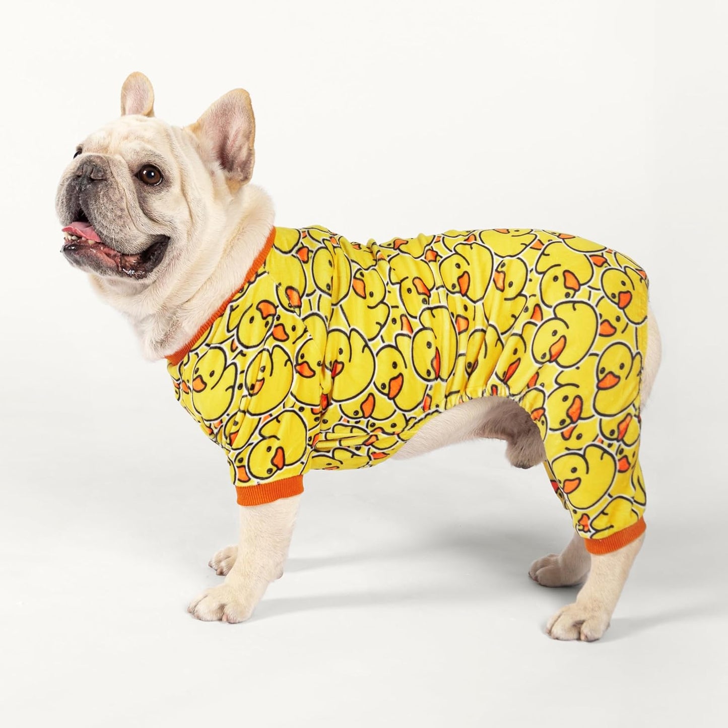 Pijama de Veludo para Cachorros e Gatos - Design de Tubarão, Confortável e Leve, Tamanhos Pequenos