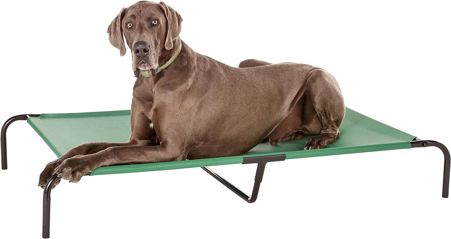 Cama Elevada Refrescante para Cães com Estrutura de Metal