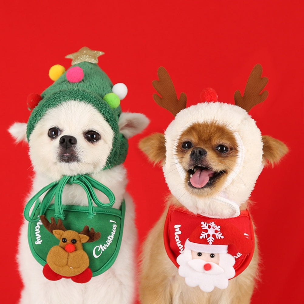 Chapéu Natalino para Cachorros - Acessório Festivo Confortável