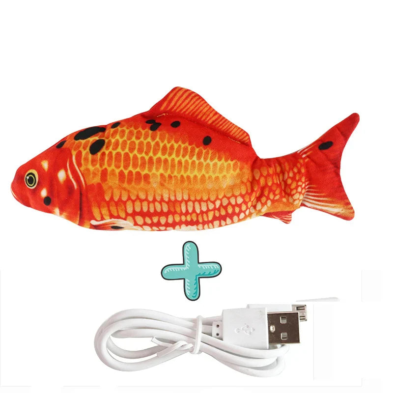 Brinquedo Elétrico para Gatos - Peixe Flutuante Interativo