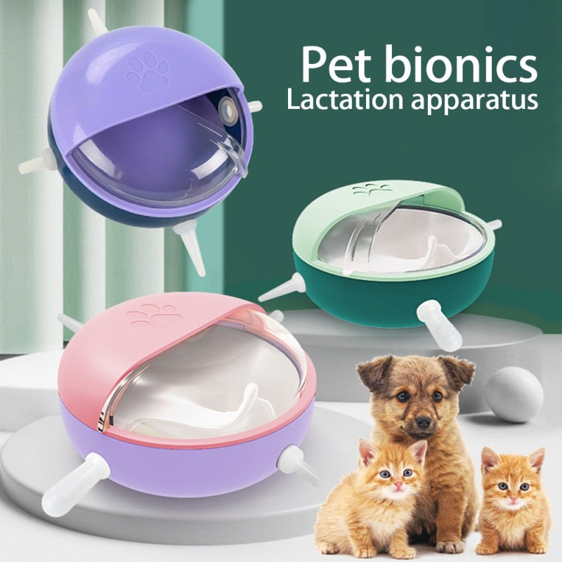 Vaso de Leite com Bicos de Silicone - Praticidade e Conforto para Seus Animais