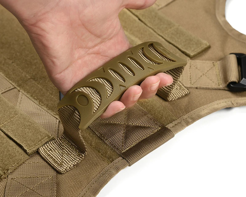 Colete Tático Militar para Cães - Conforto e Durabilidade