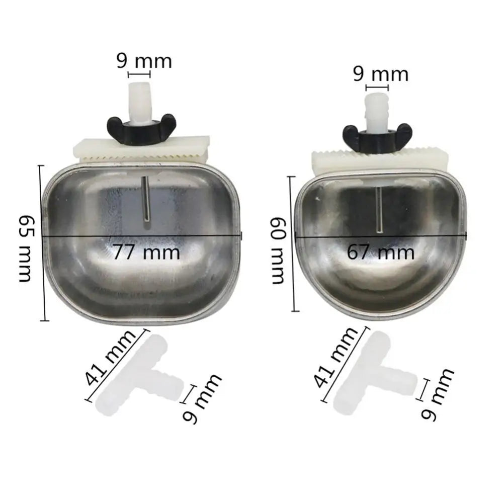 Rechaud Automático em Aço Inox para Beber Água de Pequenos Animais