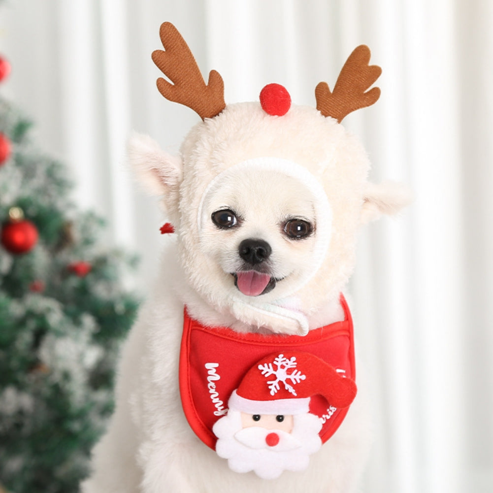 Chapéu Natalino para Cachorros - Acessório Festivo Confortável