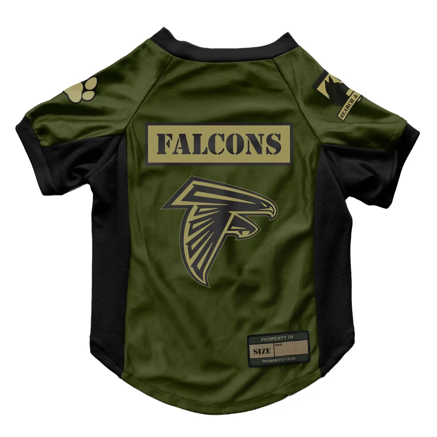 Jersey para Pets com Estilo – Estampa Atlanta Falcons