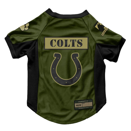 Camisa para Pet Estilizada com Estampa de Futebol - Indianapolis Colts