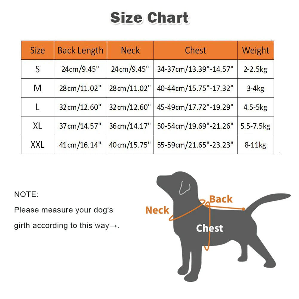 Jaqueta com Capuz e Cinta para Cães