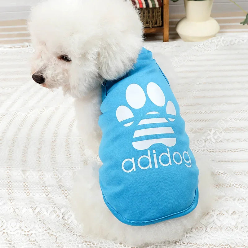 Roupas Leves para Cães Pequenos - Camiseta Respirável e Fresca para Verão