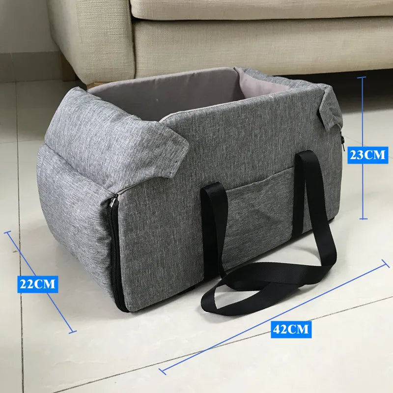 Assento de Segurança para Cães: Cama Portátil para Viagens e Transporte Seguro