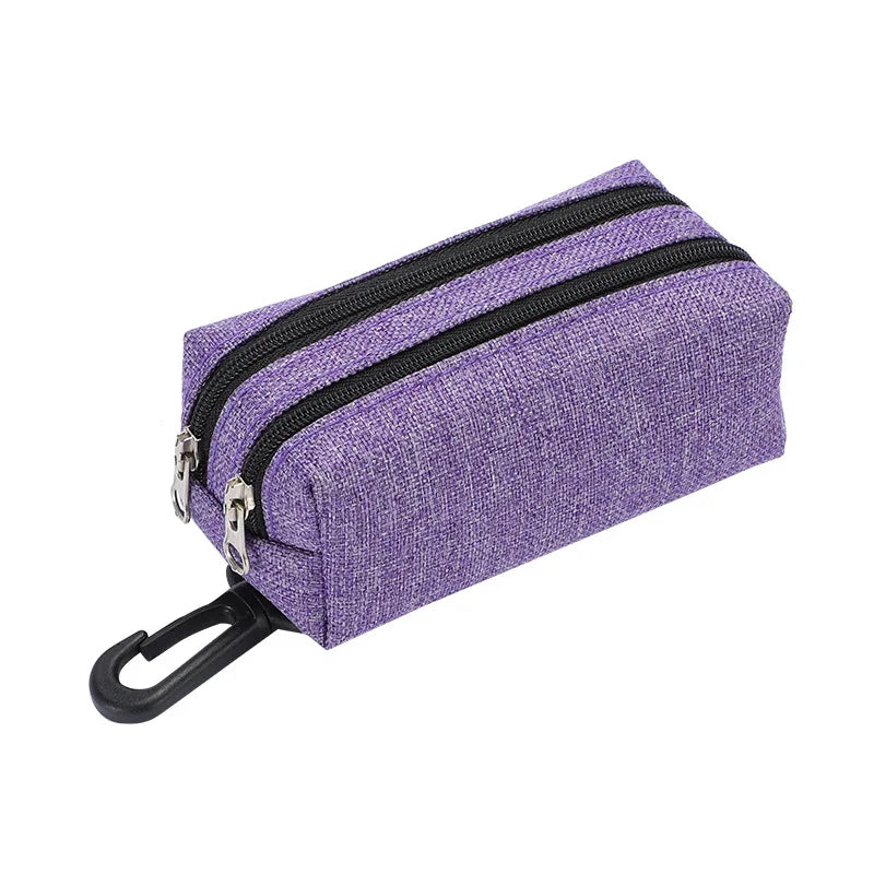 Suporte para Sacos de Cocô de Cães - Acessório Prático para Limpeza em Passeios