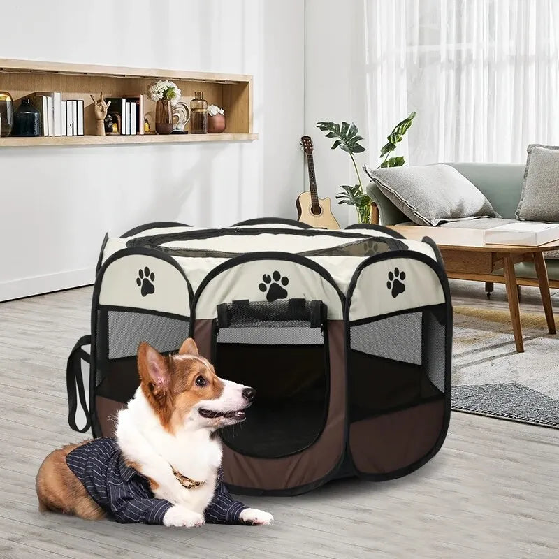 Tenda Portátil e Dobrável para Pets: Conforto e Praticidade