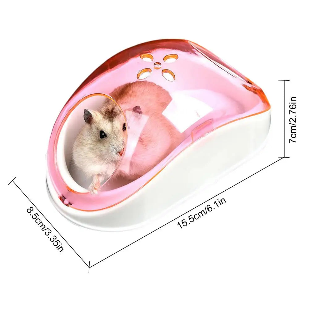 Banheira Plástica para Hamsters - Conforto e Higiene