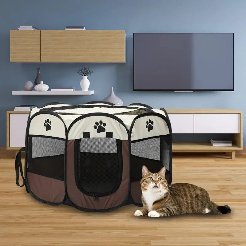 Tenda Portátil e Dobrável para Pets: Conforto e Praticidade