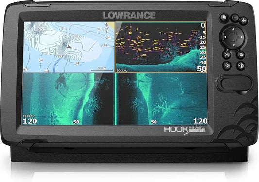 Sonar para Peixes com Transdutores - Lowrance HOOK Reveal 5, 7 e 9