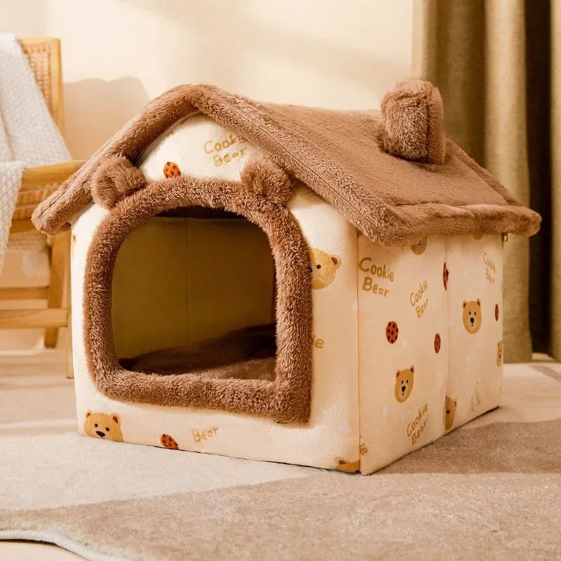 Casa Dobrável para Gatos - Ideal para Uso Externo