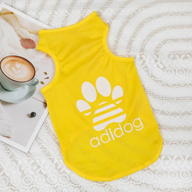 Roupas Leves para Cães Pequenos - Camiseta Respirável e Fresca para Verão