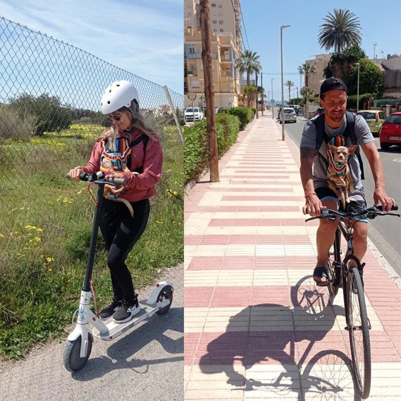 Mochila Transporte Pets Respirável para Cães e Gatos - Ideal para Viagens ao Ar Livre