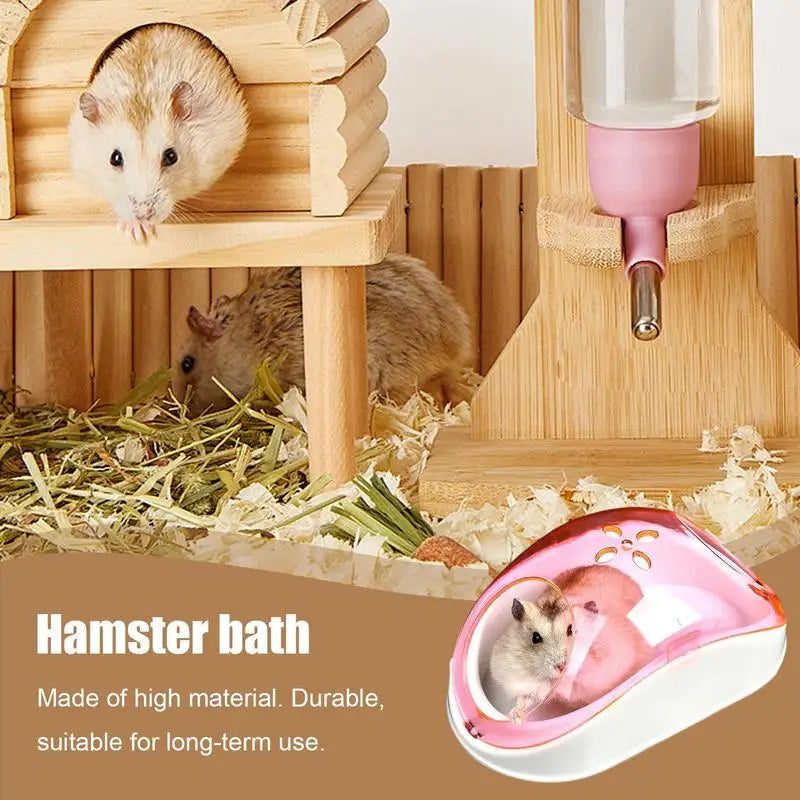 Banheira Plástica para Hamsters - Conforto e Higiene