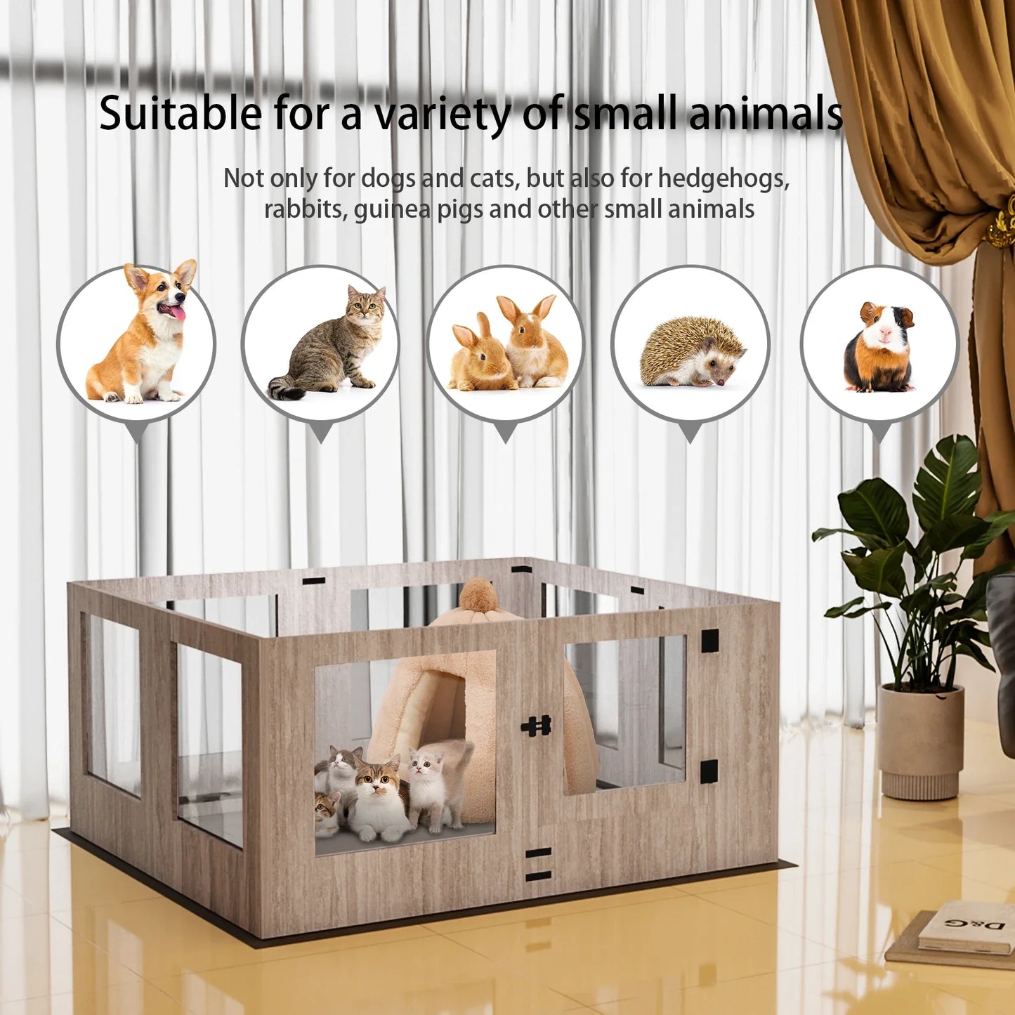 Playpen para Pets: Segurança e Conforto em Ambientes Fechados