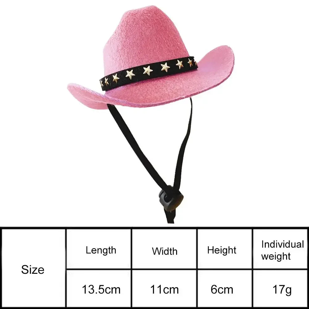 Chapéu de Cowboy para Pets - Estilo e Proteção