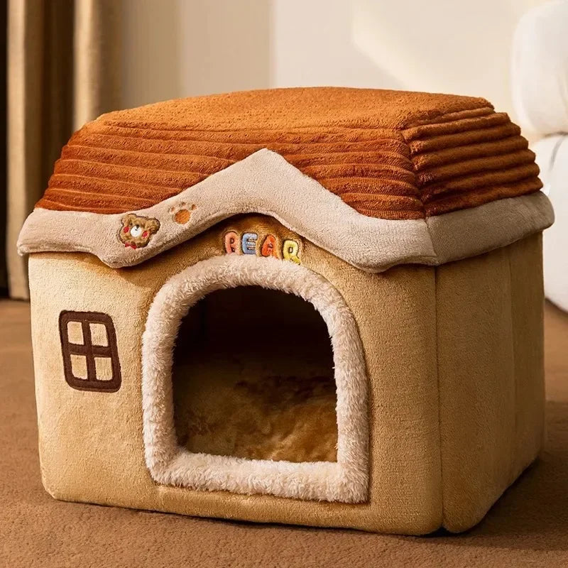 Casa Dobrável para Gatos - Ideal para Uso Externo