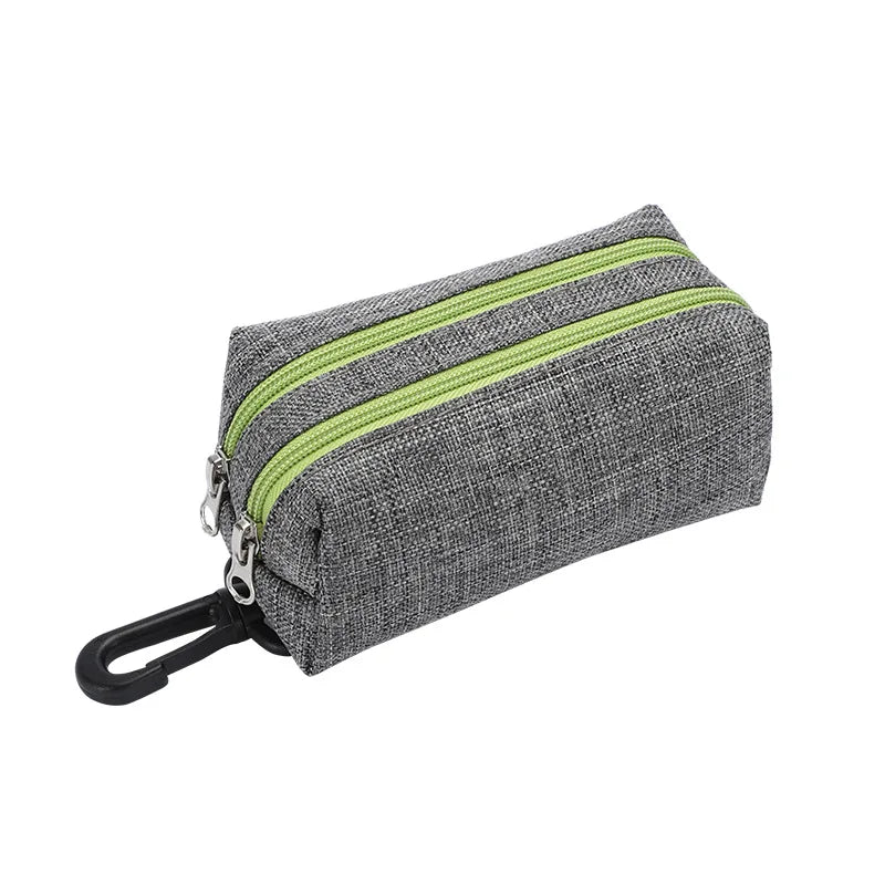 Suporte para Sacos de Cocô de Cães - Acessório Prático para Limpeza em Passeios