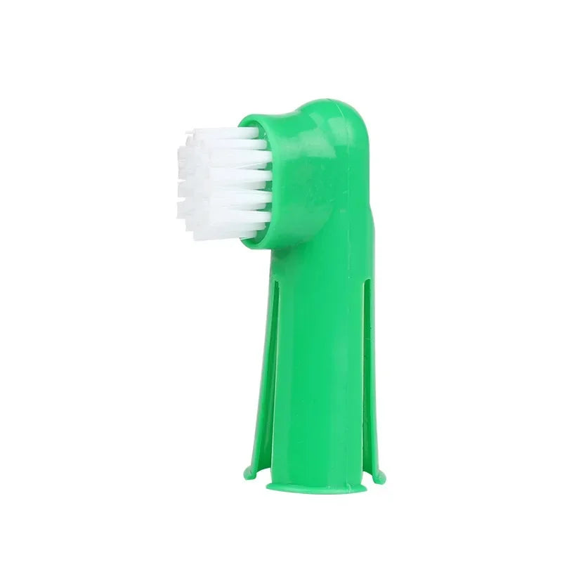 Escova de Dentes para Pets com Design Finger - Limpeza Eficiente e Confortável