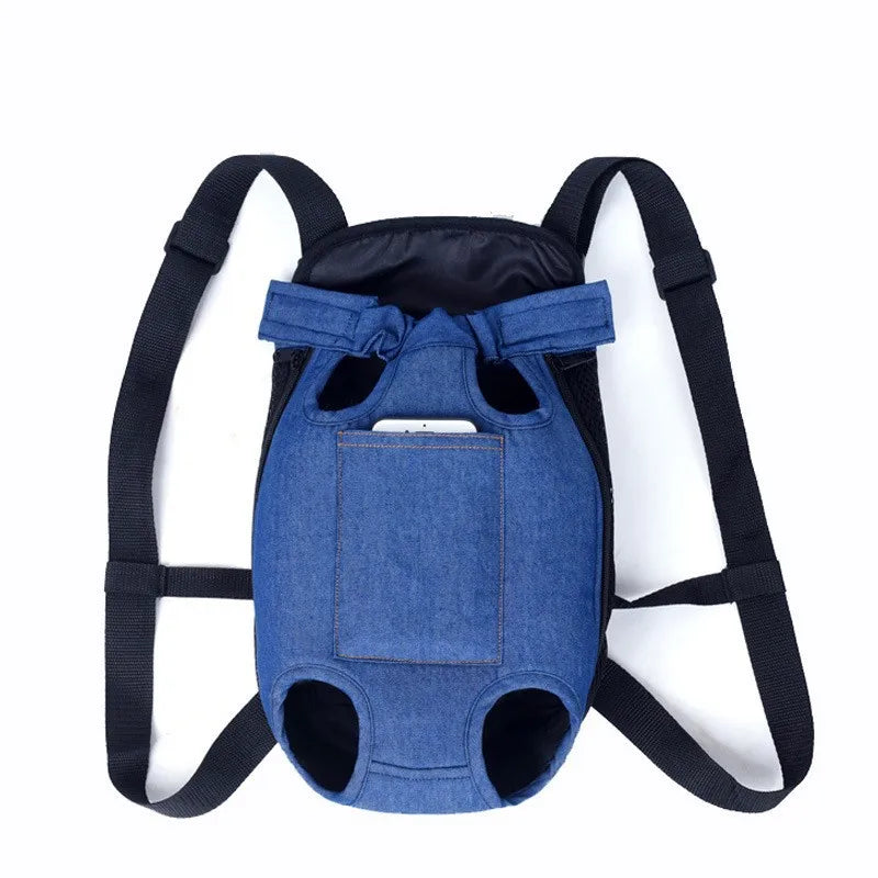 Mochila Transporte Pets Respirável para Cães e Gatos - Ideal para Viagens ao Ar Livre