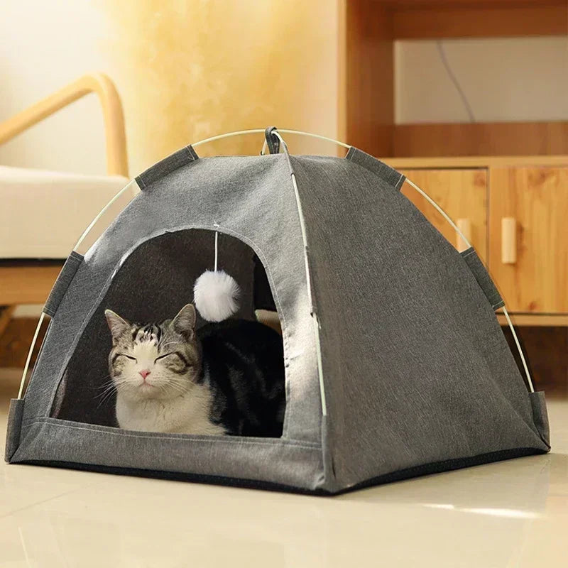 Cama Tenda Confortável para Gatos