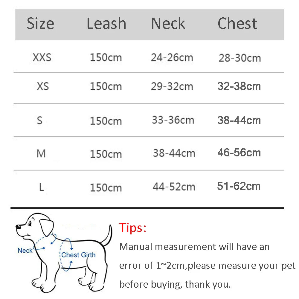 Conjunto de Peitoral e Guia para Cães - Conforto e Segurança