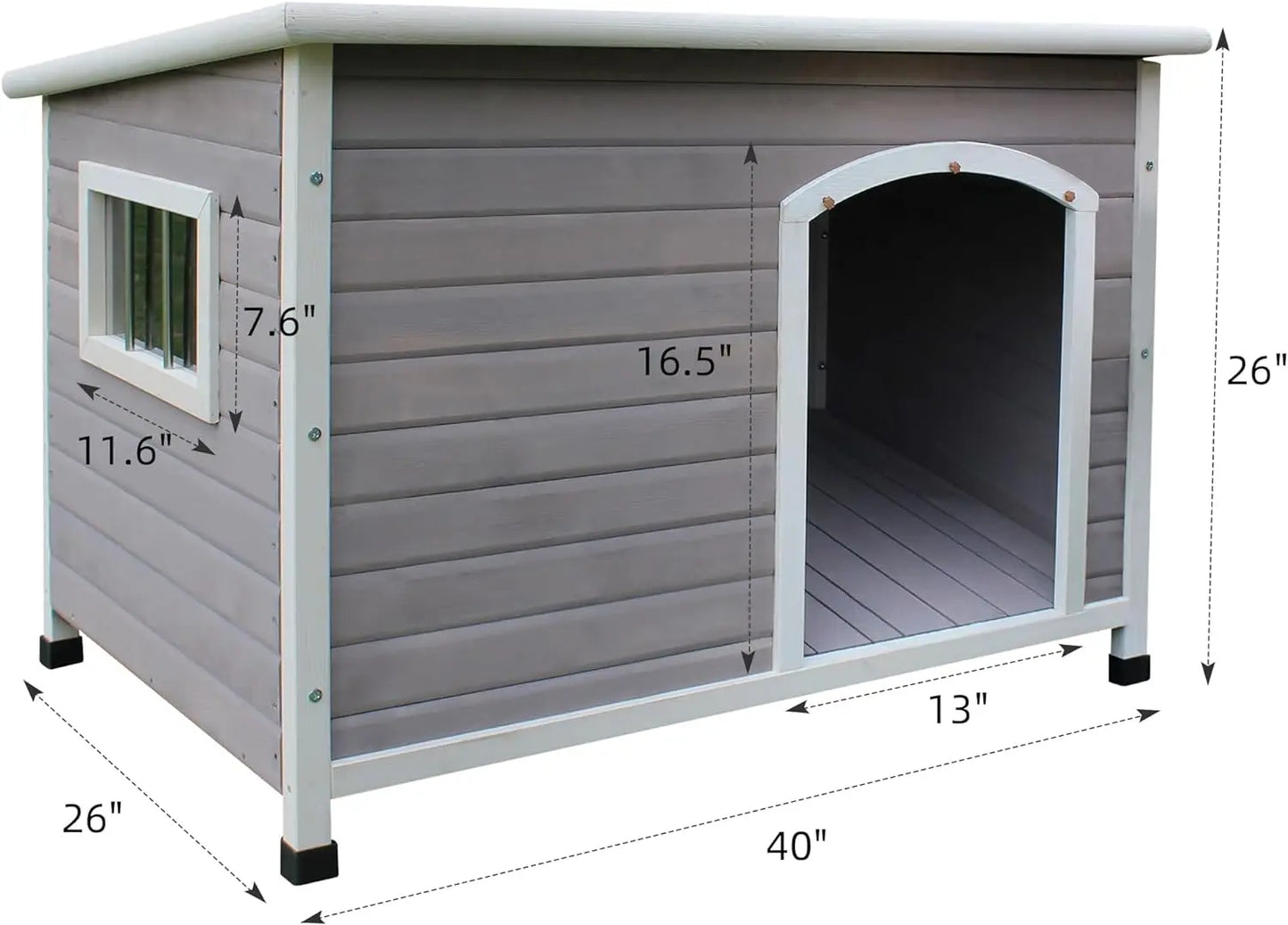 Casas para Cães Externas à Prova d'Água e Resistentes