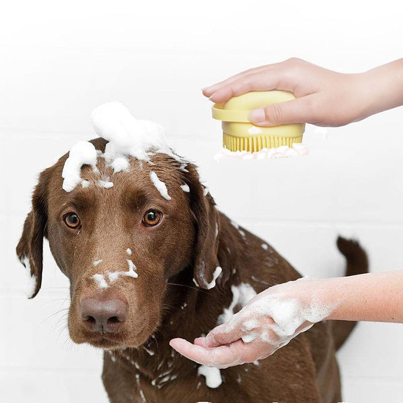 Luvas de Massagem para Banho de Cães e Gatos