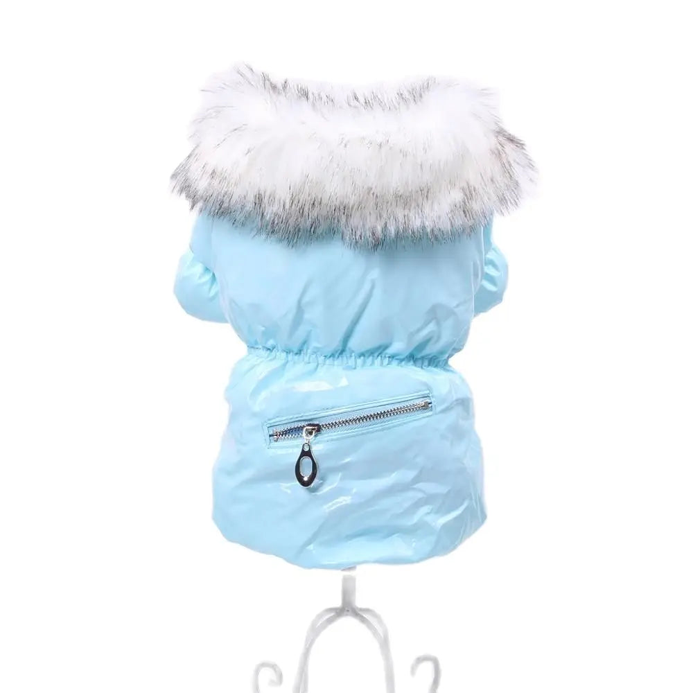 Casaco Inverno para Pets com Capuz e Bolso - Aconchego e Estilo