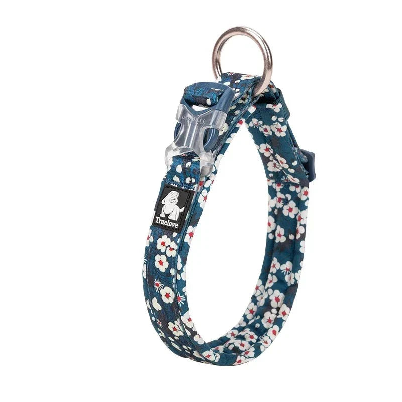 Collar Floral para Pets - Estilo e Conforto para seu Animal